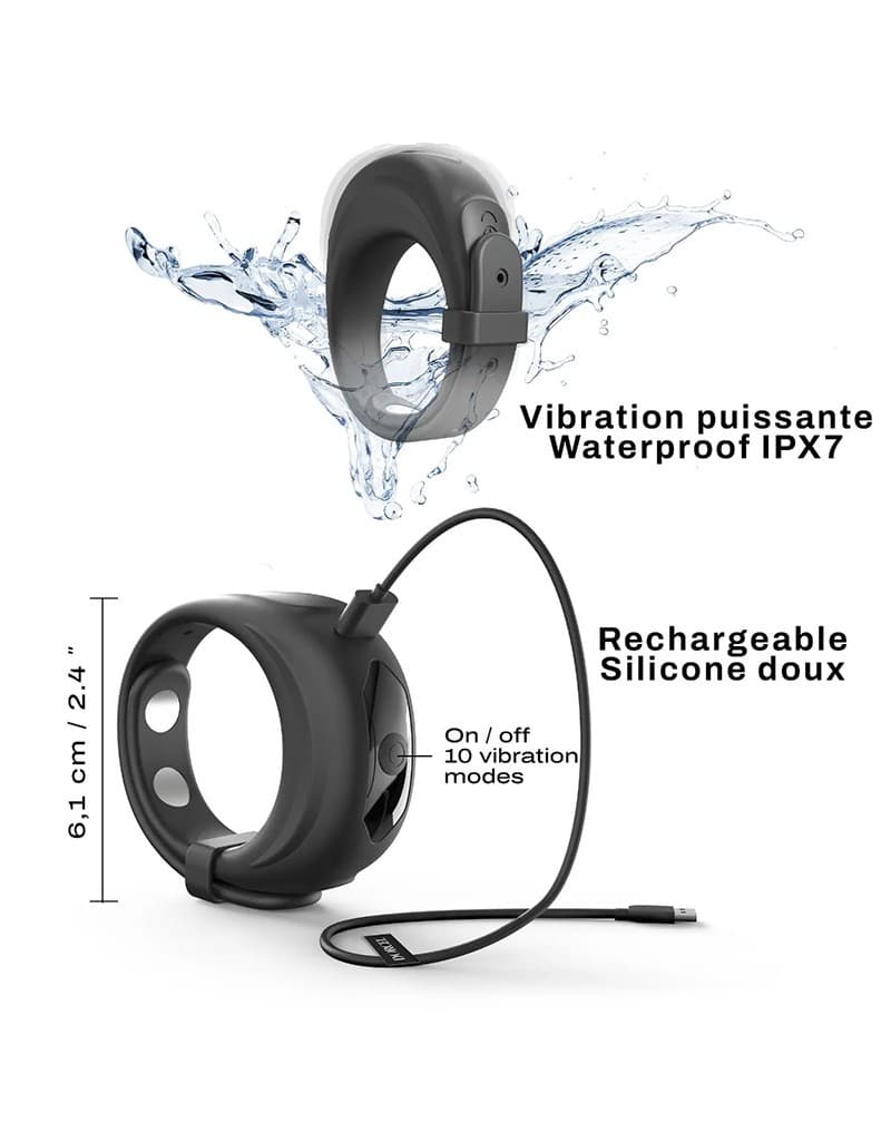 Dorcel - Fit Vibe Ring - Zwart 3