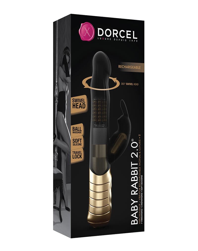 Dorcel - Baby Rabbit 2.0 Black-Gold 6072288 2