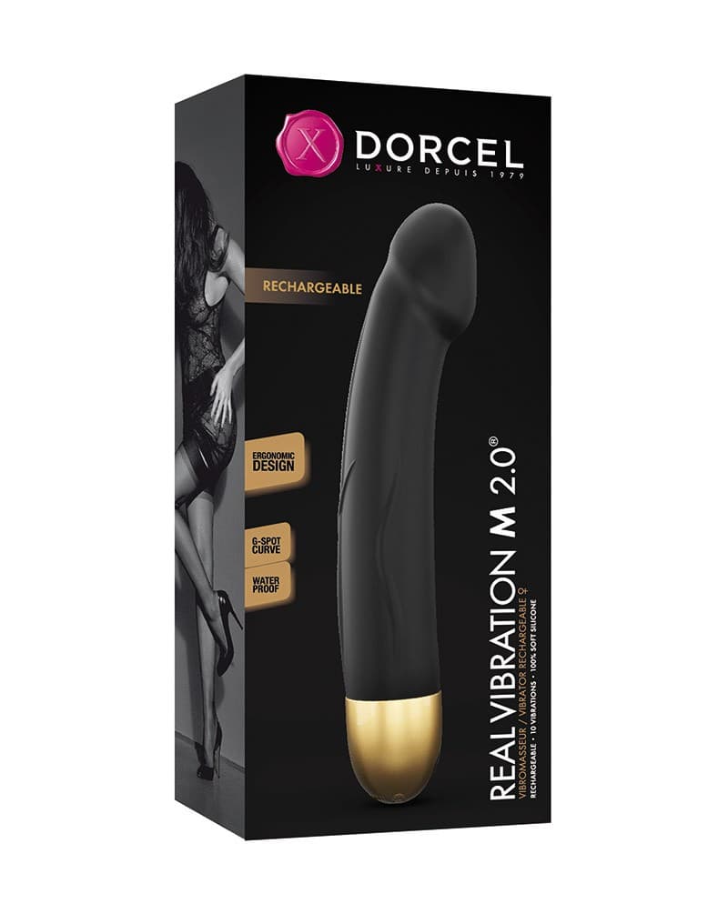 Dorcel - Real Vibration M 2.0  Black-Gold 6072233 2