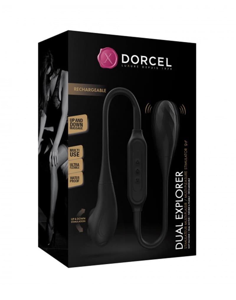 Dorcel - Dual Explorer - Dual Stimulator - Zwart - 6072493 2
