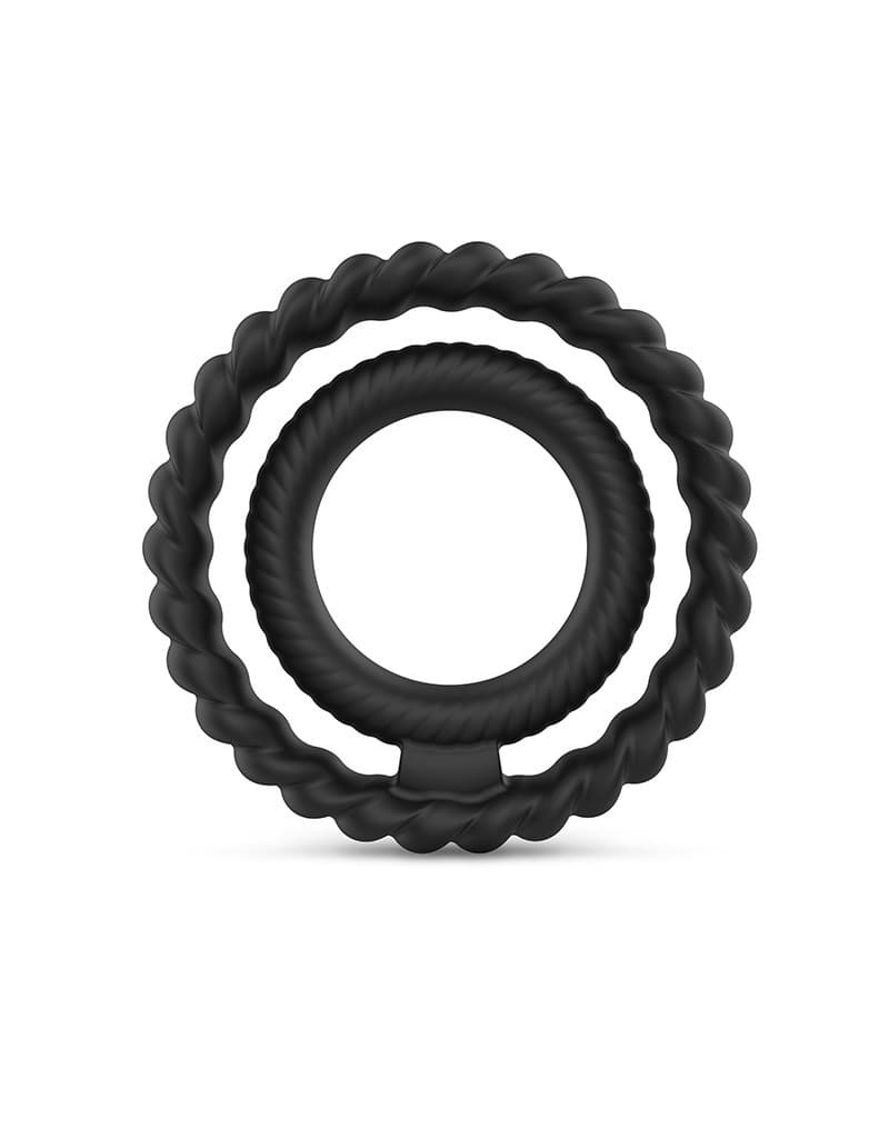 Dorcel - Dual Ring - Cock Ring - Zwart - 6072547 4