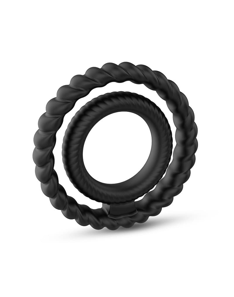 Dorcel - Dual Ring - Cock Ring - Zwart - 6072547 1