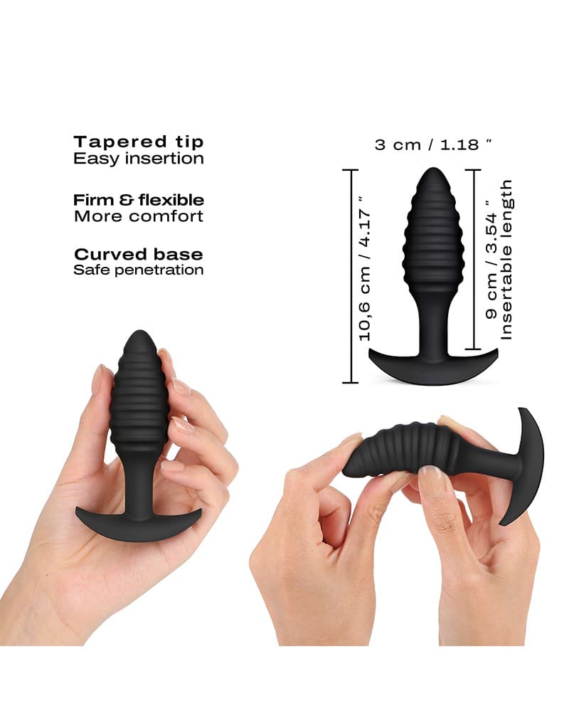 Dorcel - Spiral Plug - Butt Plug - Zwart 3