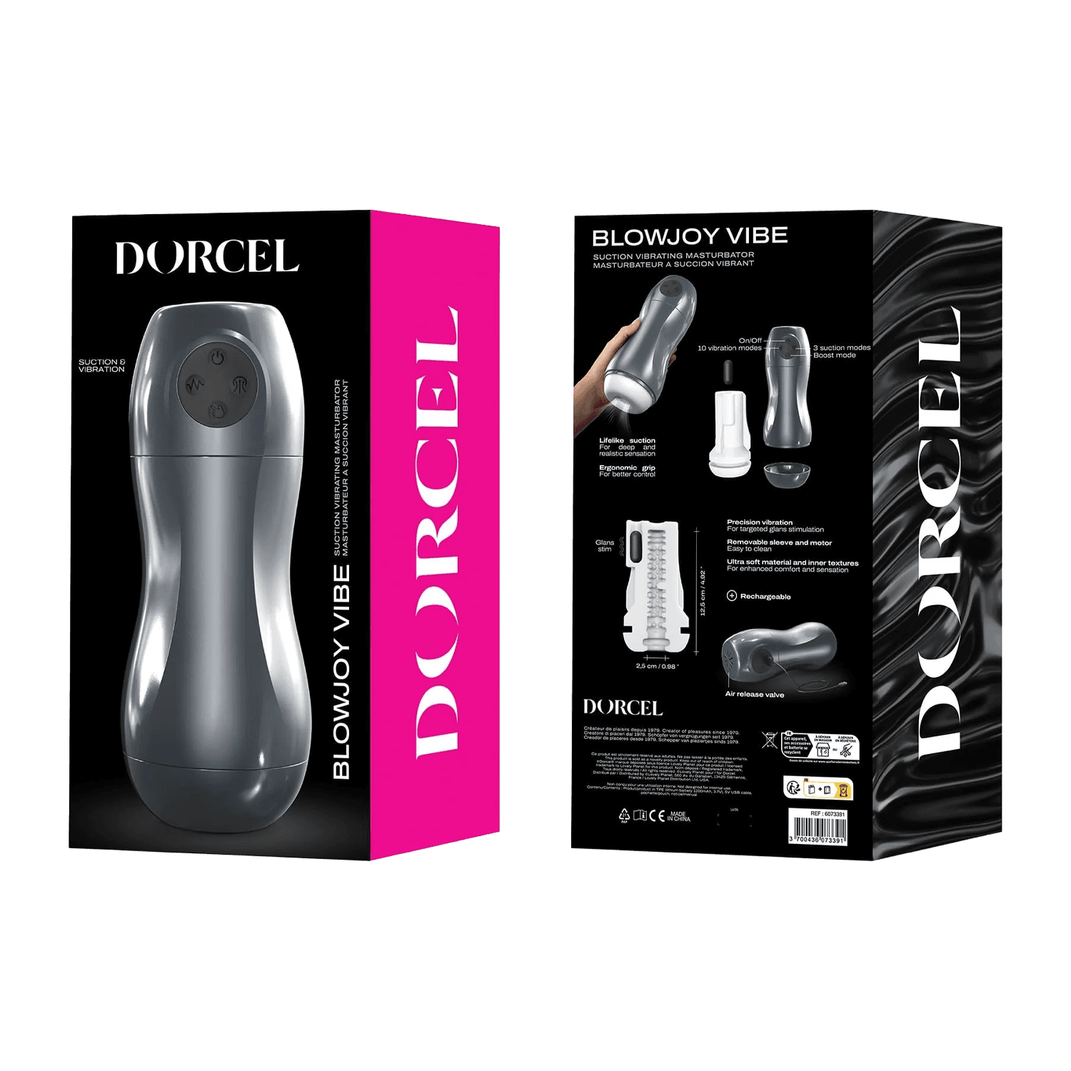 Dorcel - Blowjoy Vibe - Grijs 2