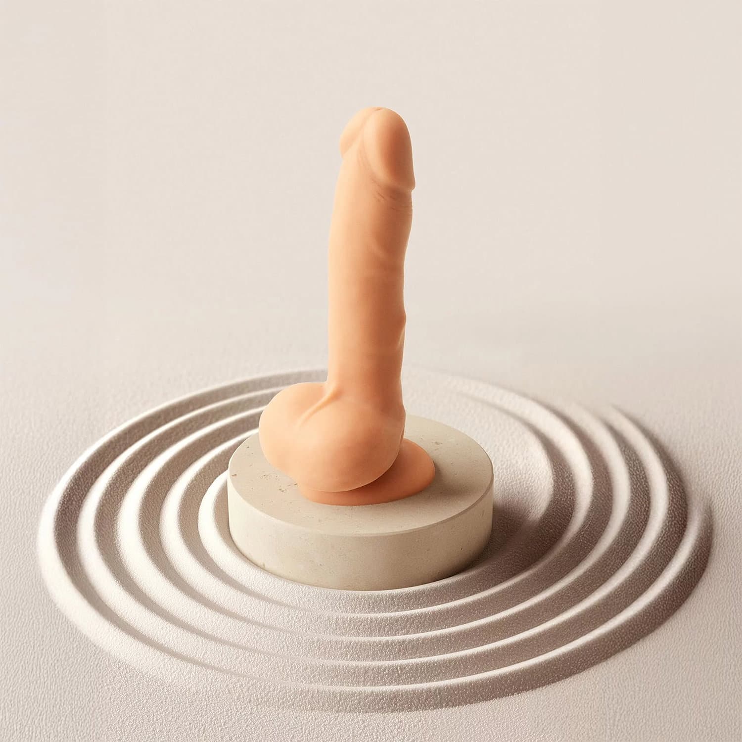 Strap-On-Me - Roterende & vibrerende realistische dildo - maat L - Nude 6