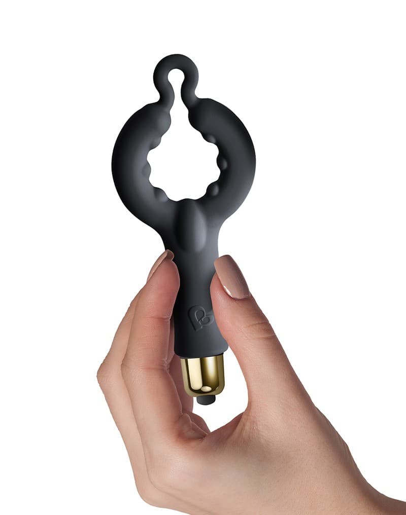 Rocks-Off - Be Mine Set - Cockring, Bullet en Anaal Vibrator - Zwart / Goud 8