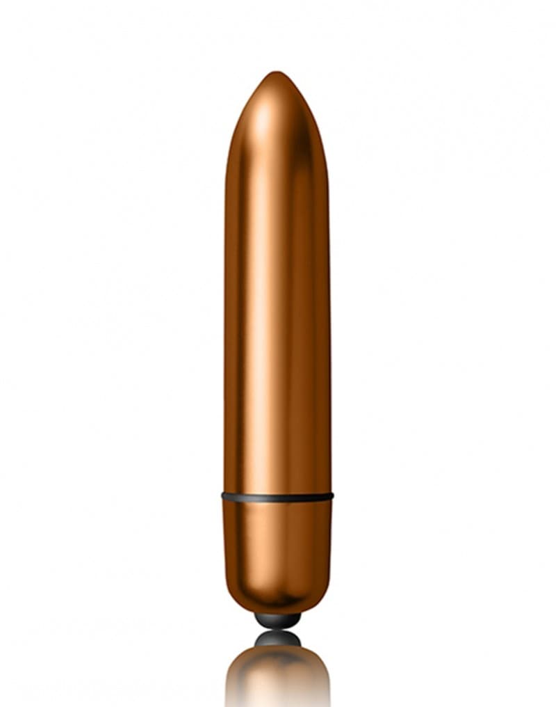 Rocks-Off - Dark Desires Kit - Bullet Vibrator met sleeves - Zwart / Goud 3