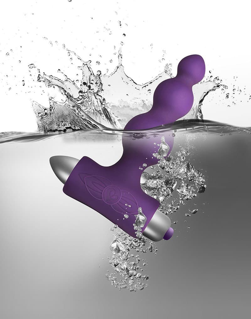Rocks-Off - Petite Sensations Bubbles - Anale Vibrator - Paars 5