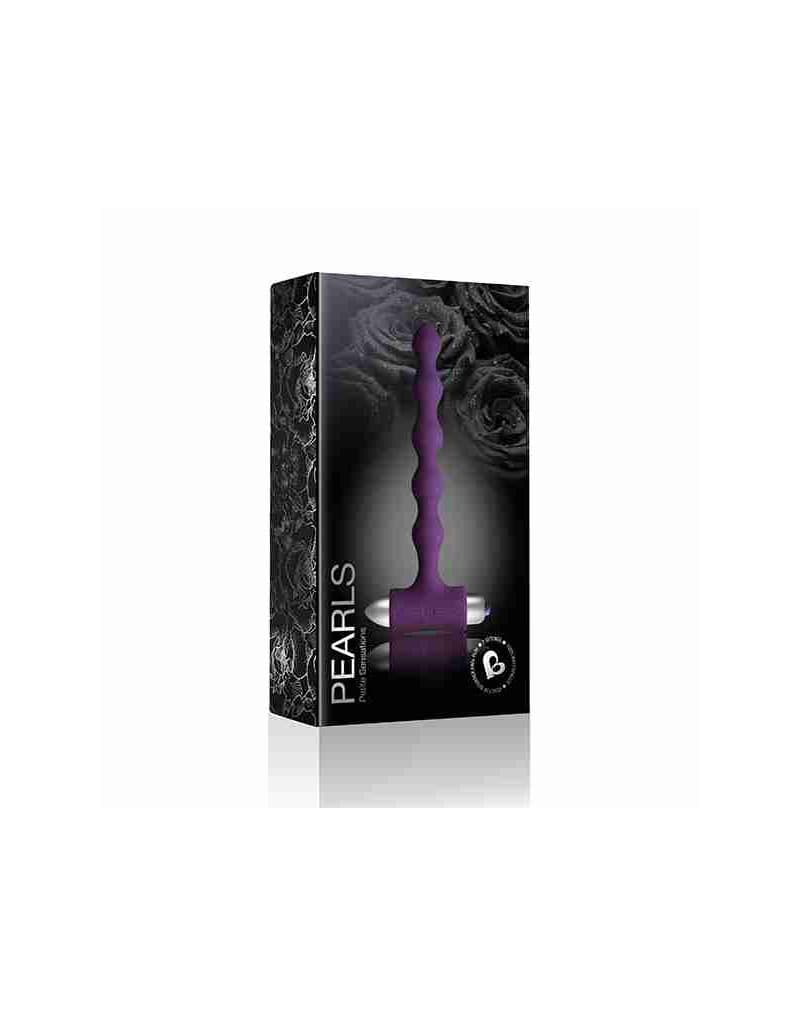 Rocks-Off - Petite Sensations Pearls - Anale Vibrator - Paars 2