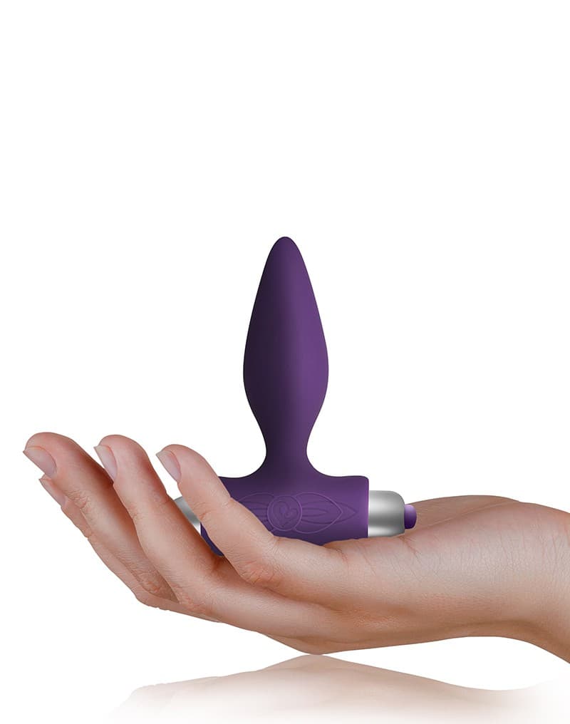 Rocks-Off - Petite Sensations Plug - Anale Vibrator - Paars 3