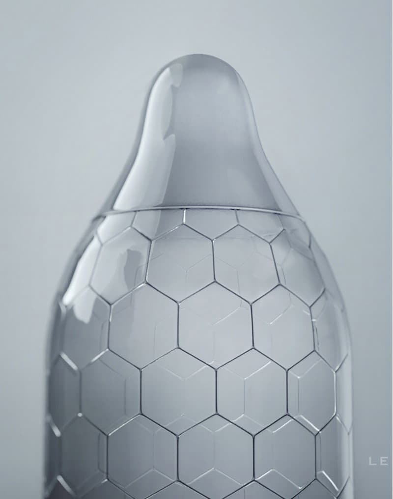 LELO - HEX Condooms Original (3 Pack) 4