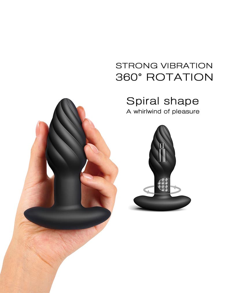 Dorcel - Spin Plug - Zwart 8