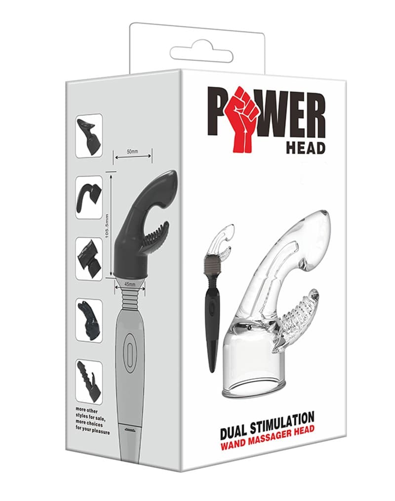POWER - Massager Head Dual Stimulation (art. 6253) 2