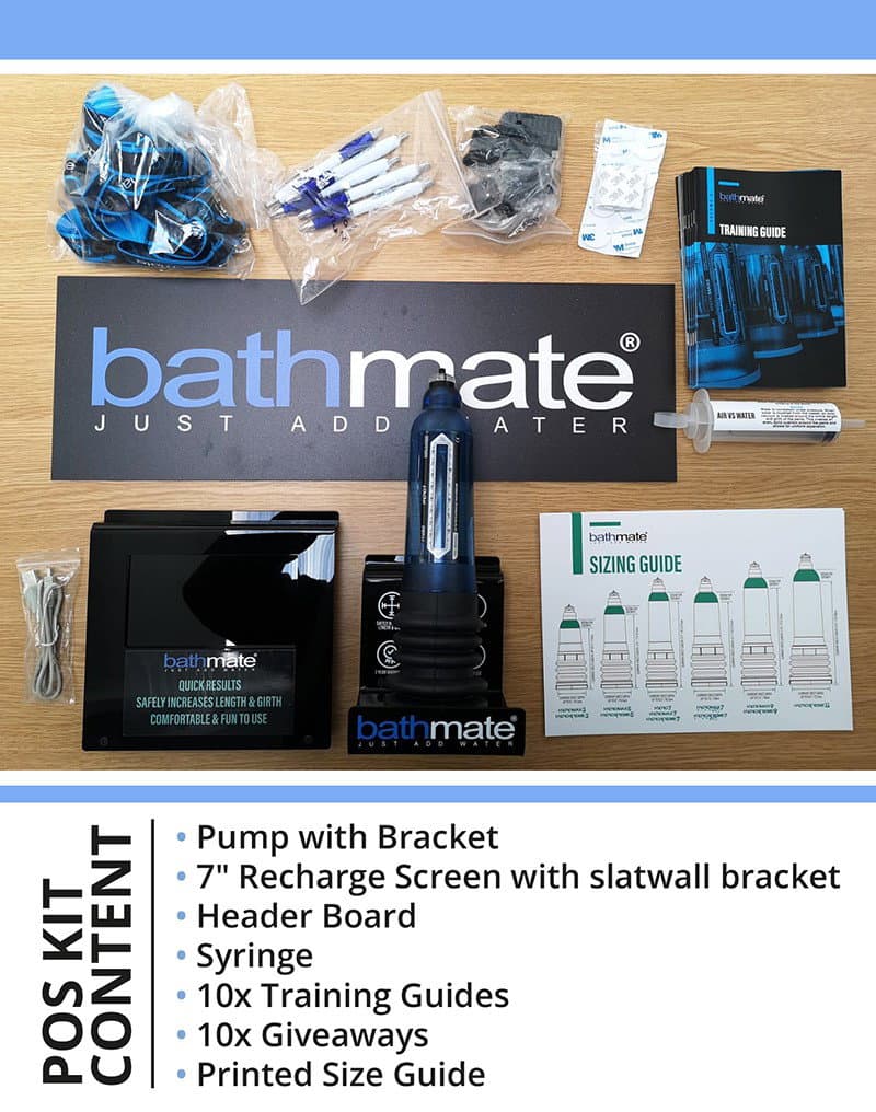 Bathmate - Compleet POS Set 2
