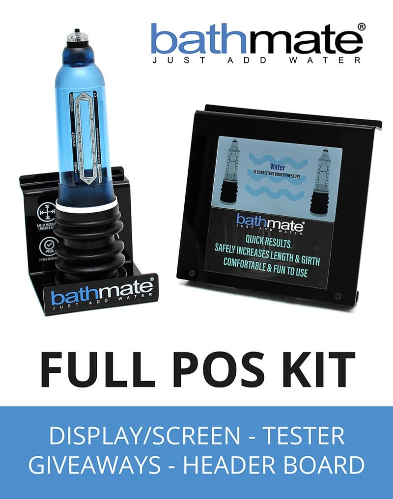 Bathmate - Compleet POS Set
