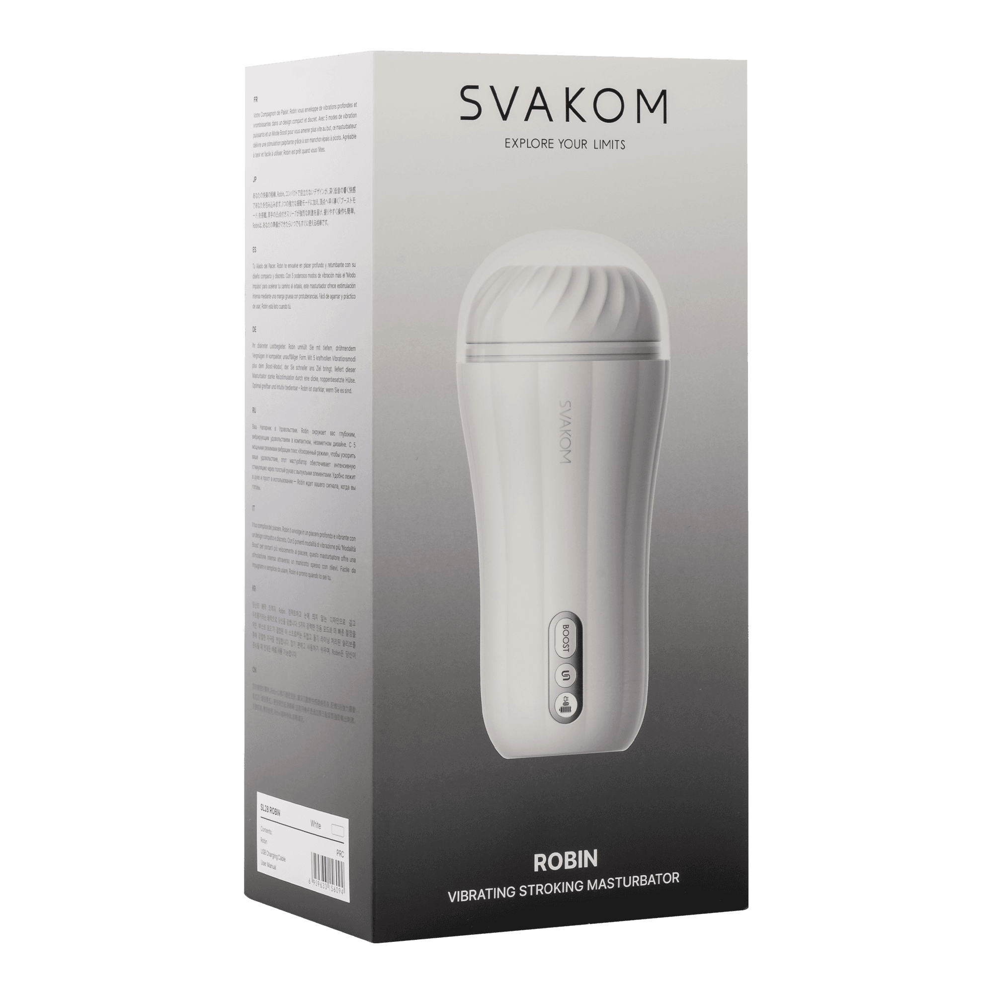 SVAKOM - Robin - Masturbator - Wit 2