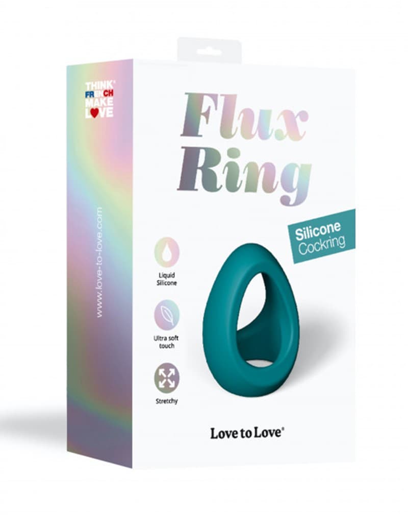 Love to Love - Flux Ring - Cock Ring - Blauw 2