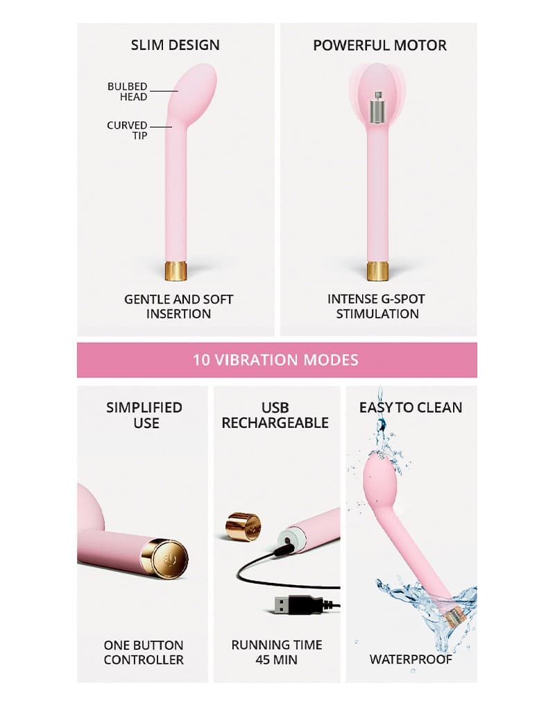 Love to Love - O.M.G. - G-Spot Vibrator - Roze 9