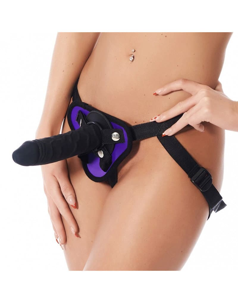 Rimba - Soft Bondage Voorbindslip "strap-on" zonder dildo 1