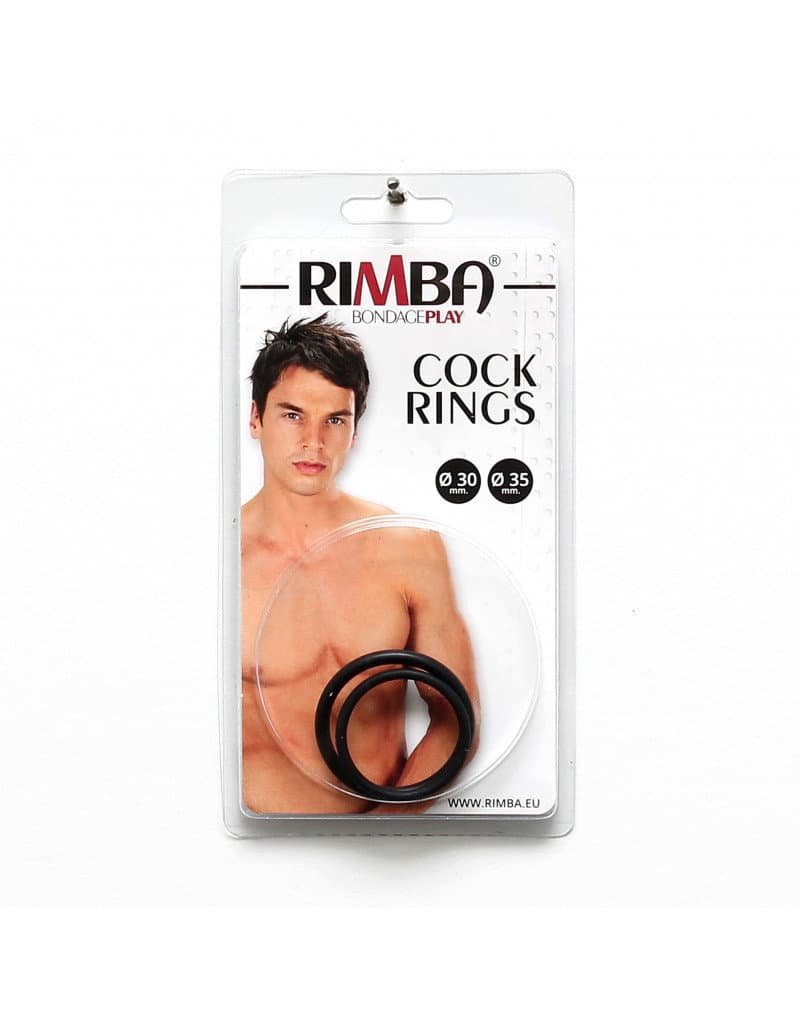 Rimba - Rubberen cockring set 8