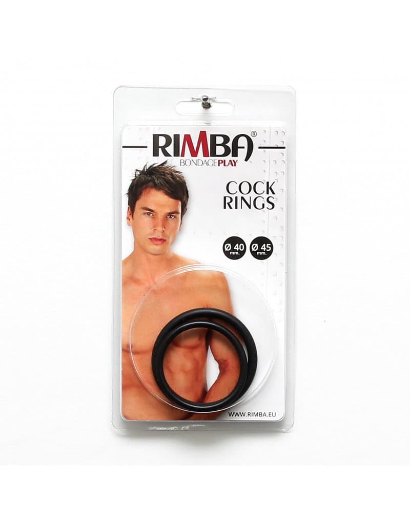 Rimba - Rubberen cockring set 5