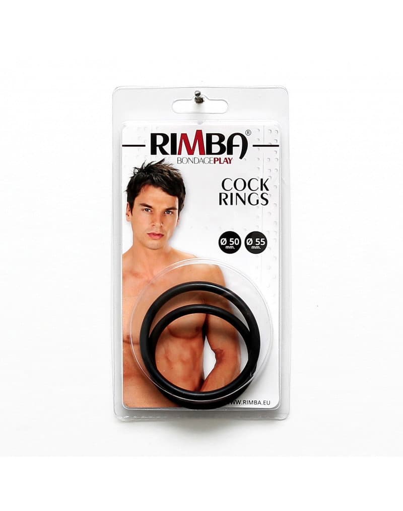 Rimba - Rubberen cockring set 2