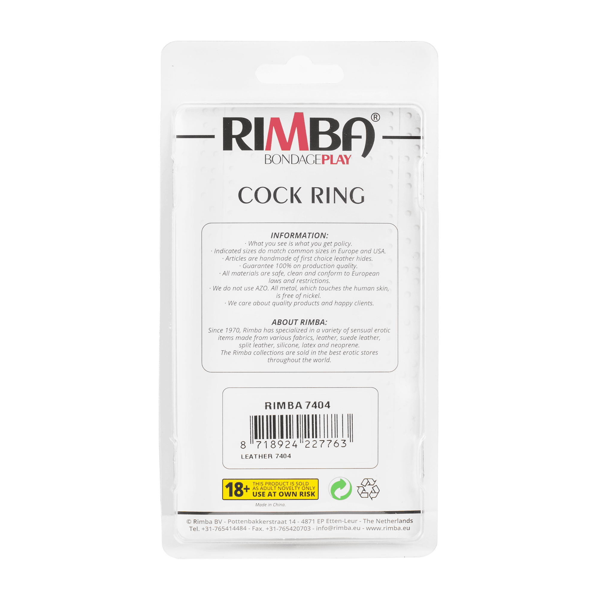 Rimba - Luxe penisband 6