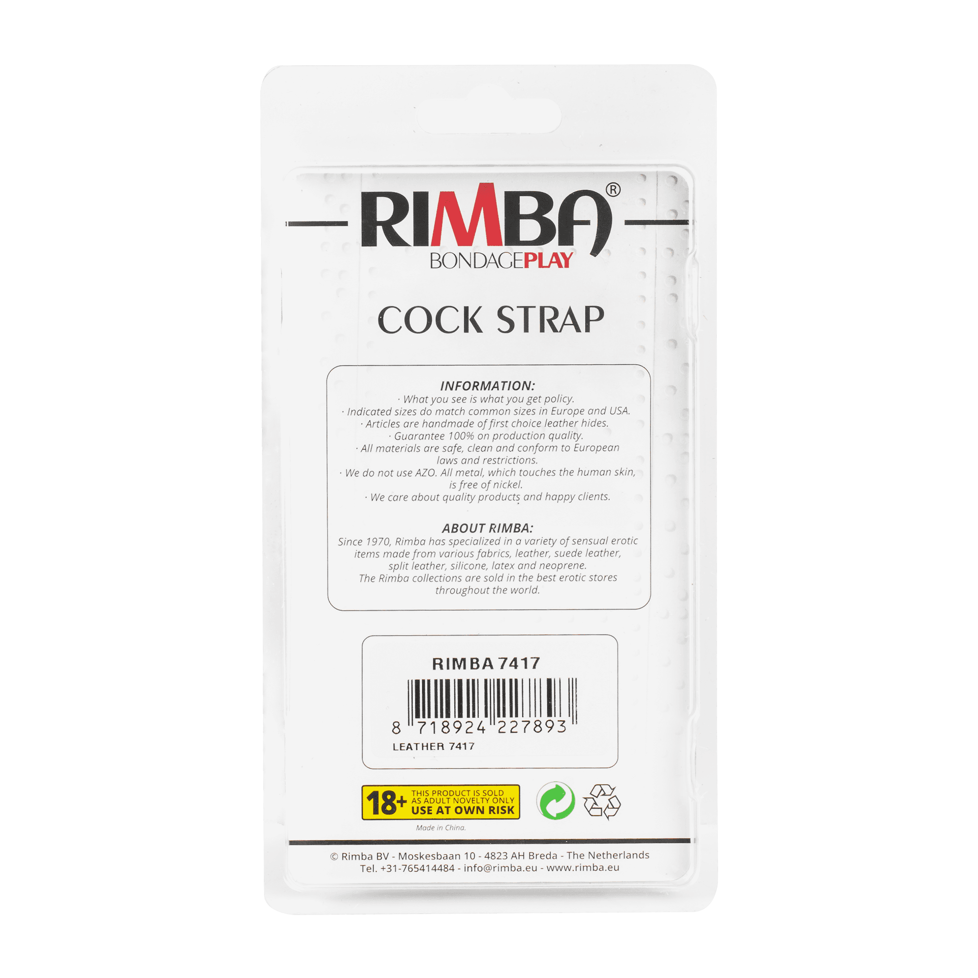 Rimba - Penisband om de ballen te splitsen 7