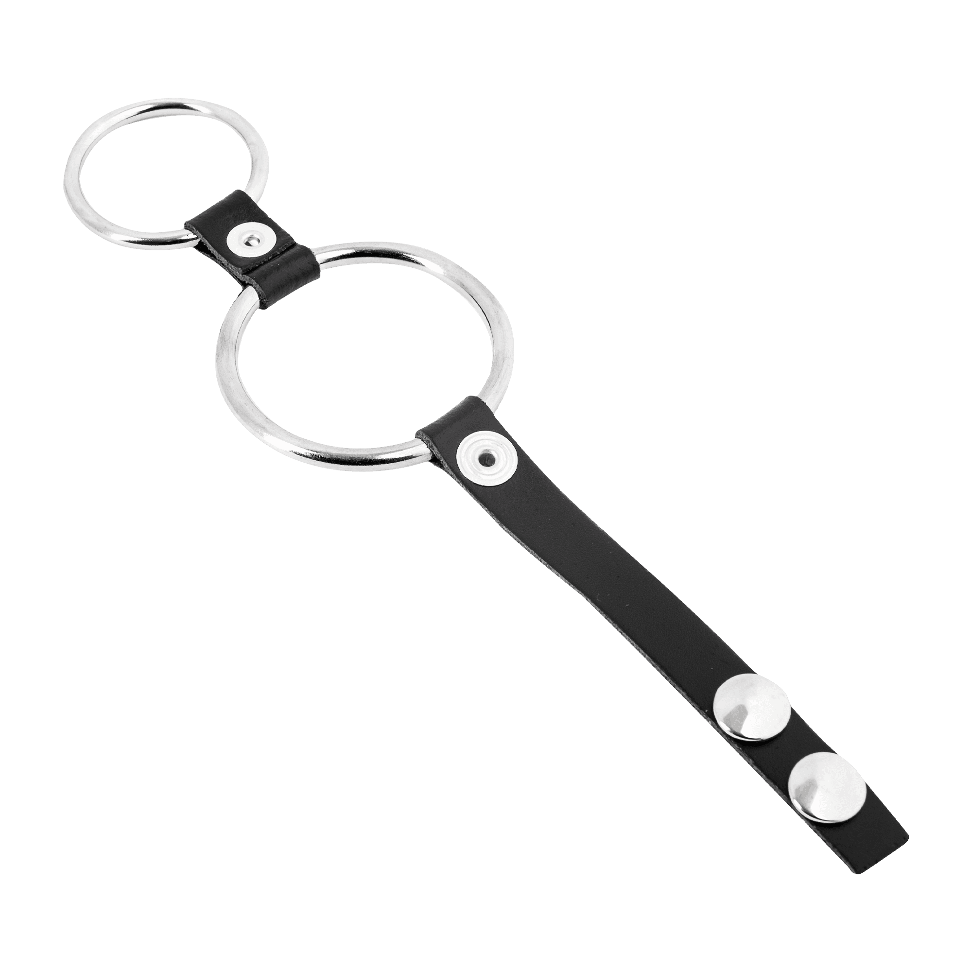 Rimba - Penisartikel met metalen ringen (Ø 35 + 50 mm) en balzaksplitser 3