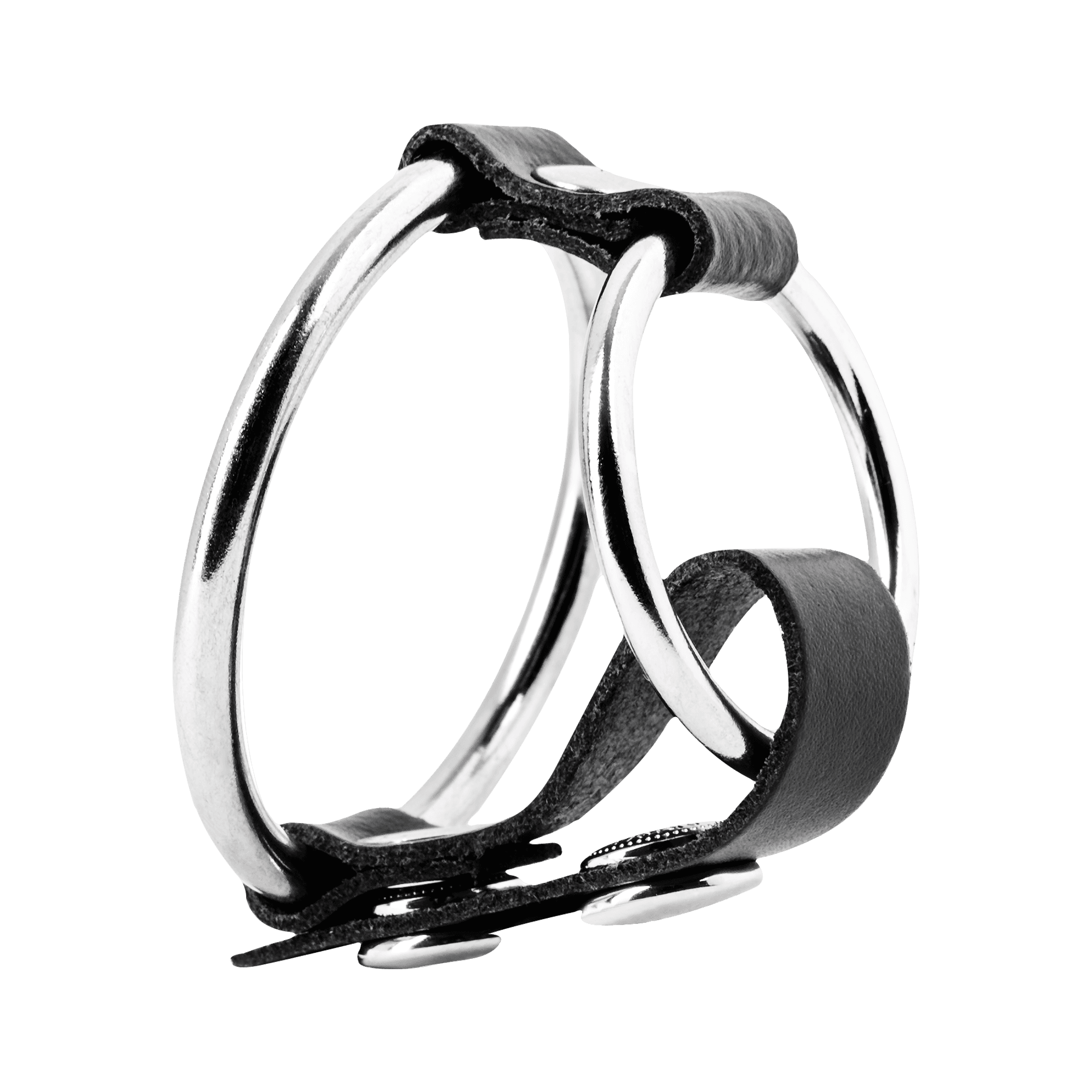 Rimba - Penisartikel met metalen ringen (Ø 35 + 50 mm) en balzaksplitser 2