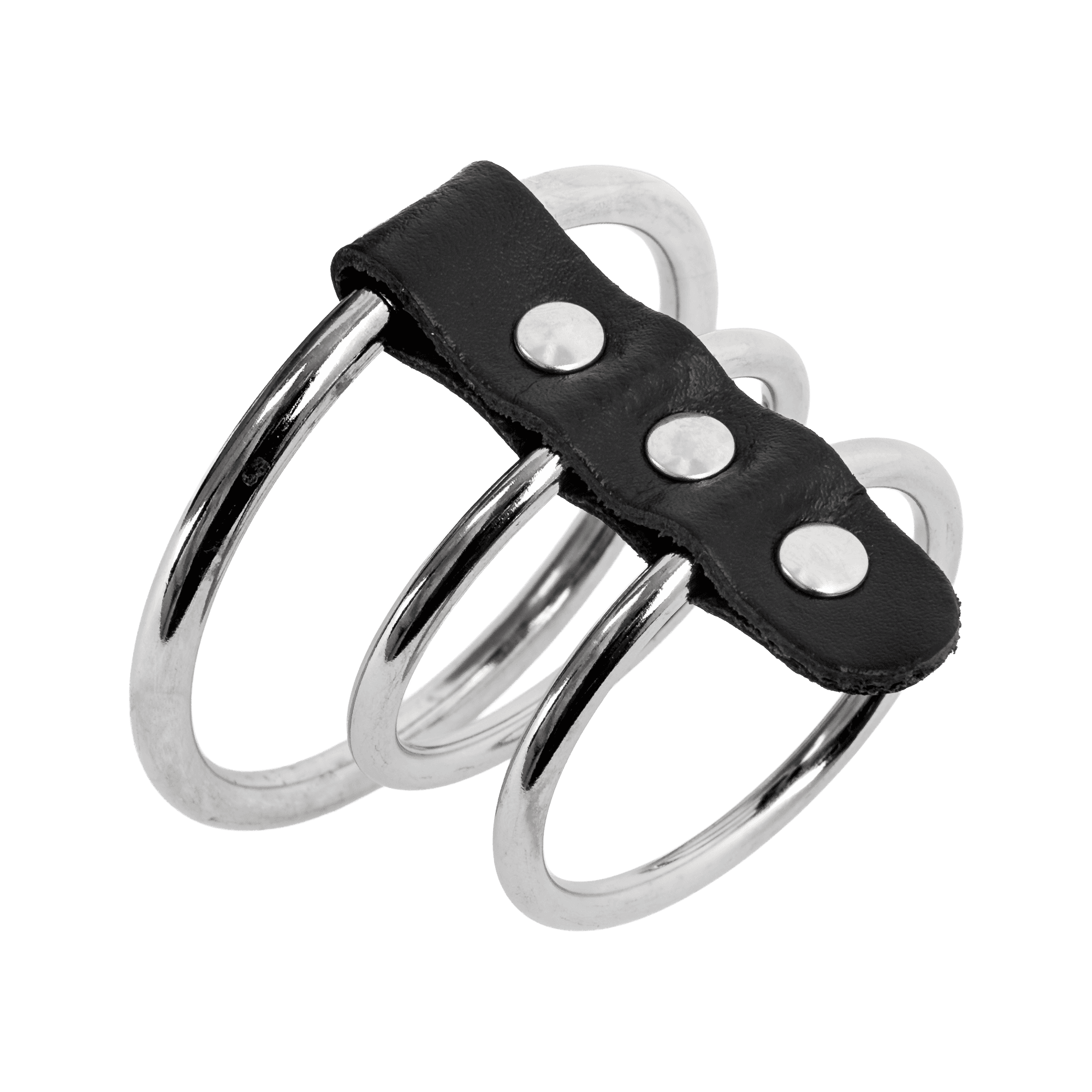 Rimba - Penisartikel met metalen ringen van 55 en 40 mm 3
