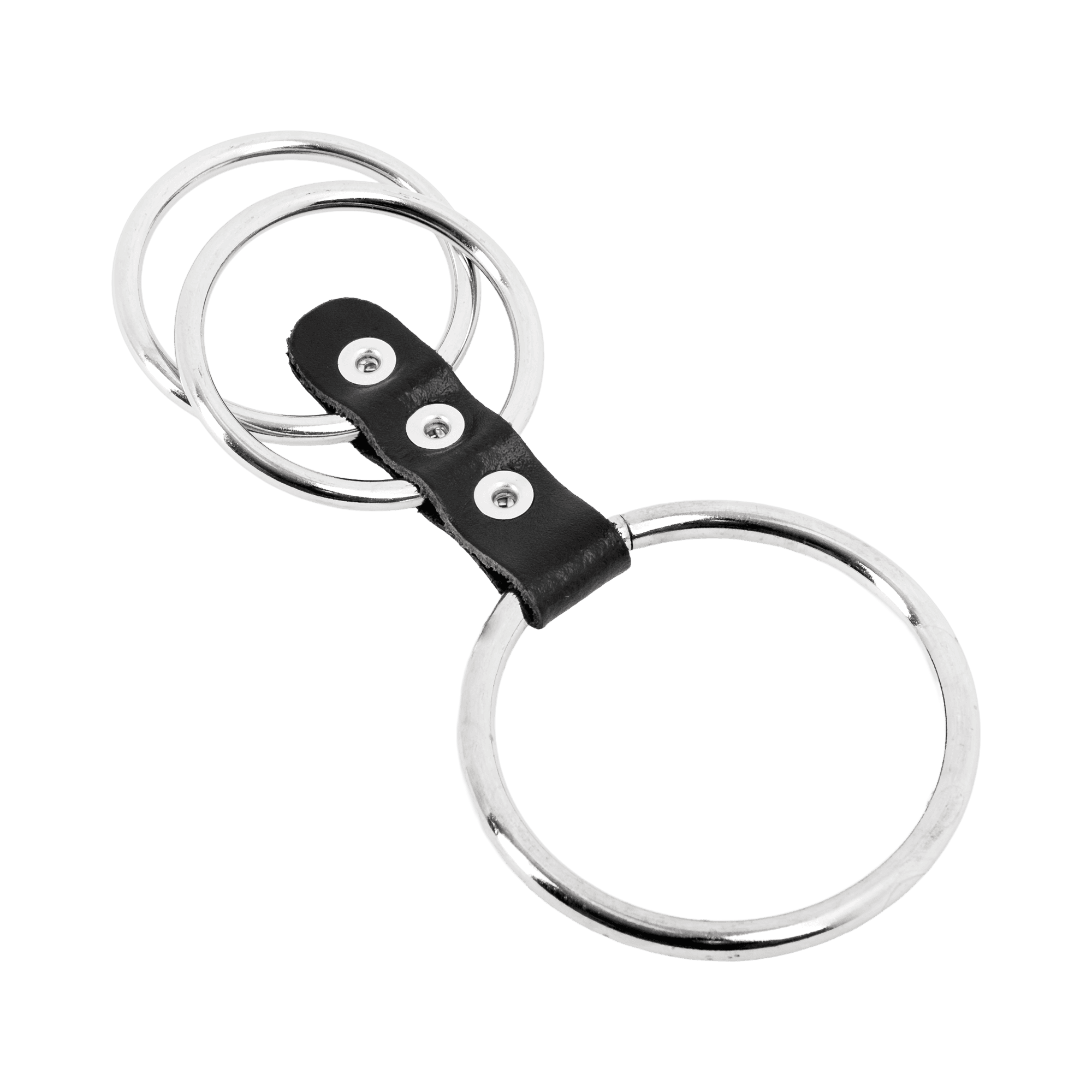 Rimba - Penisartikel met metalen ringen van 55 en 40 mm 5