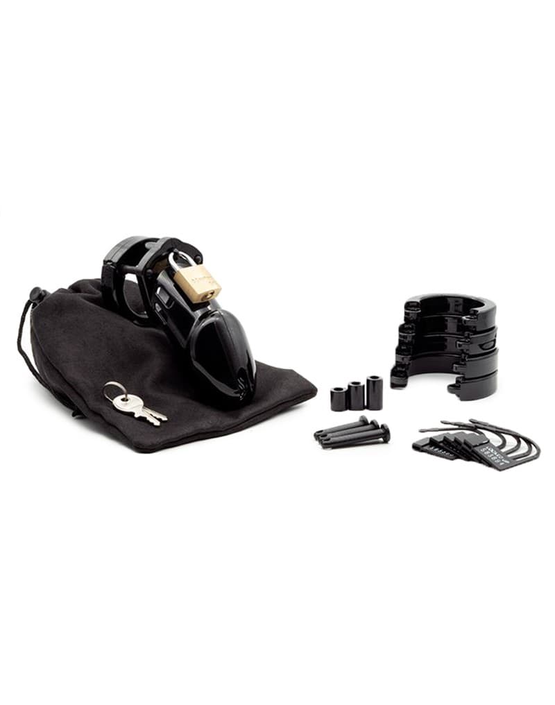 CB-X - CB6000 - Penis Kuisheidsset - Zwart 3