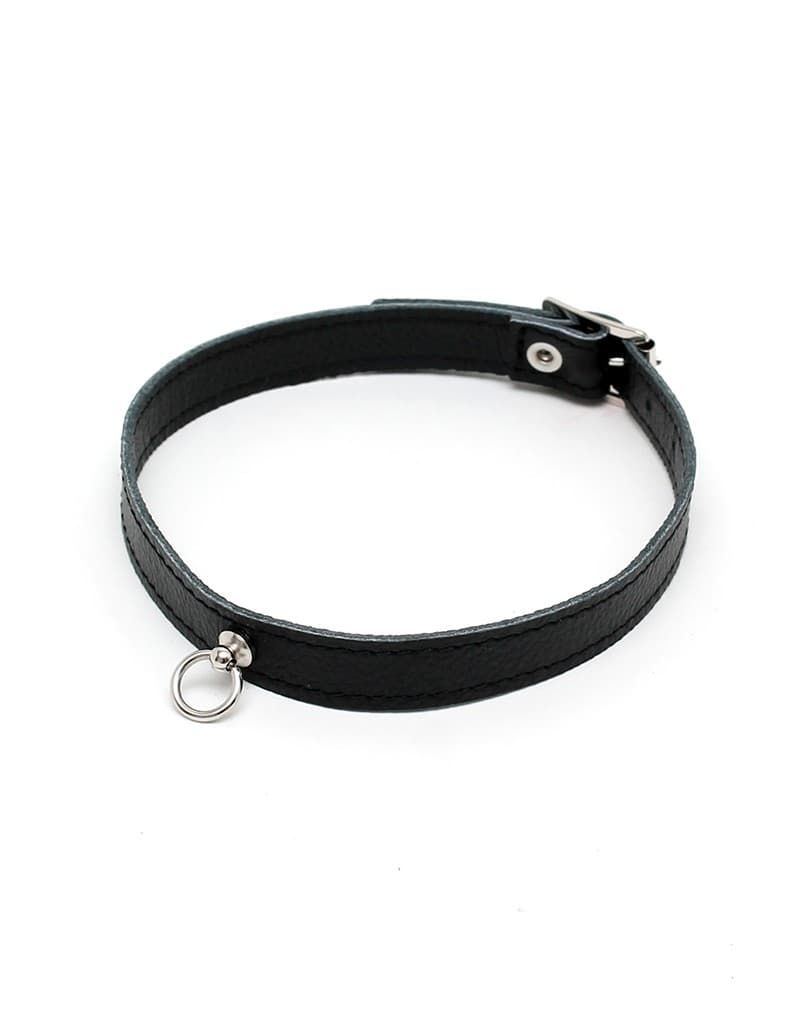 Rimba - Smalle halsband met ring (art. 7529) 4