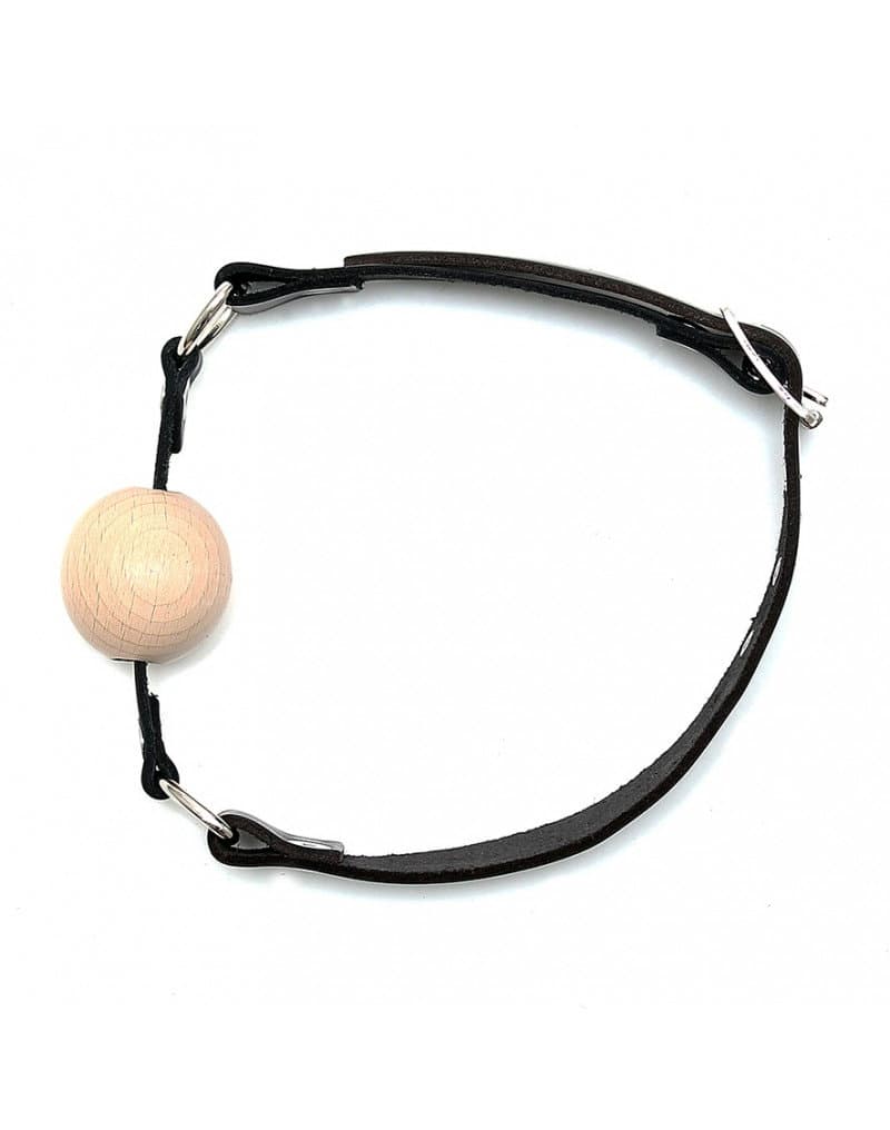 Rimba - Mondknevel met houten bal 2
