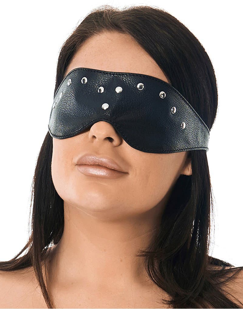 Rimba - Masker/blinddoek versierd met nieten 1