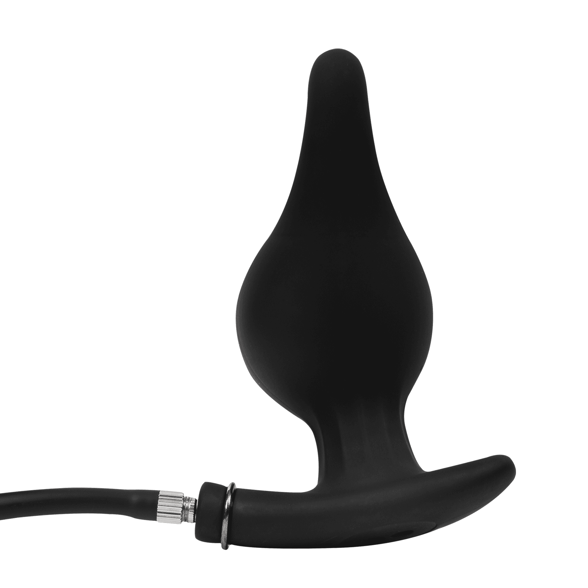 Rimba Electro Play - E-Stim Anale Plug met Pomp - Bi-Polair - Zwart 5