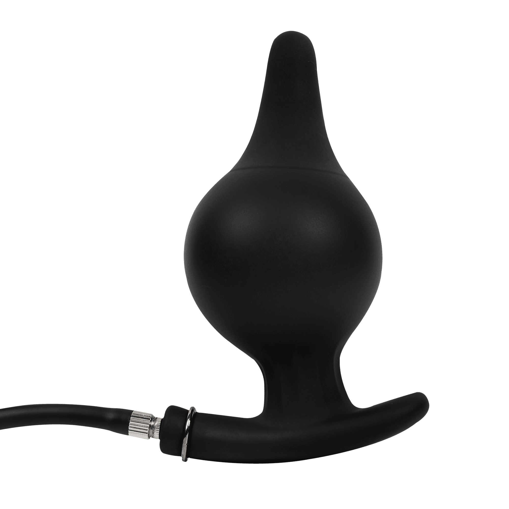 Rimba Electro Play - E-Stim Anale Plug met Pomp - Bi-Polair - Zwart 6