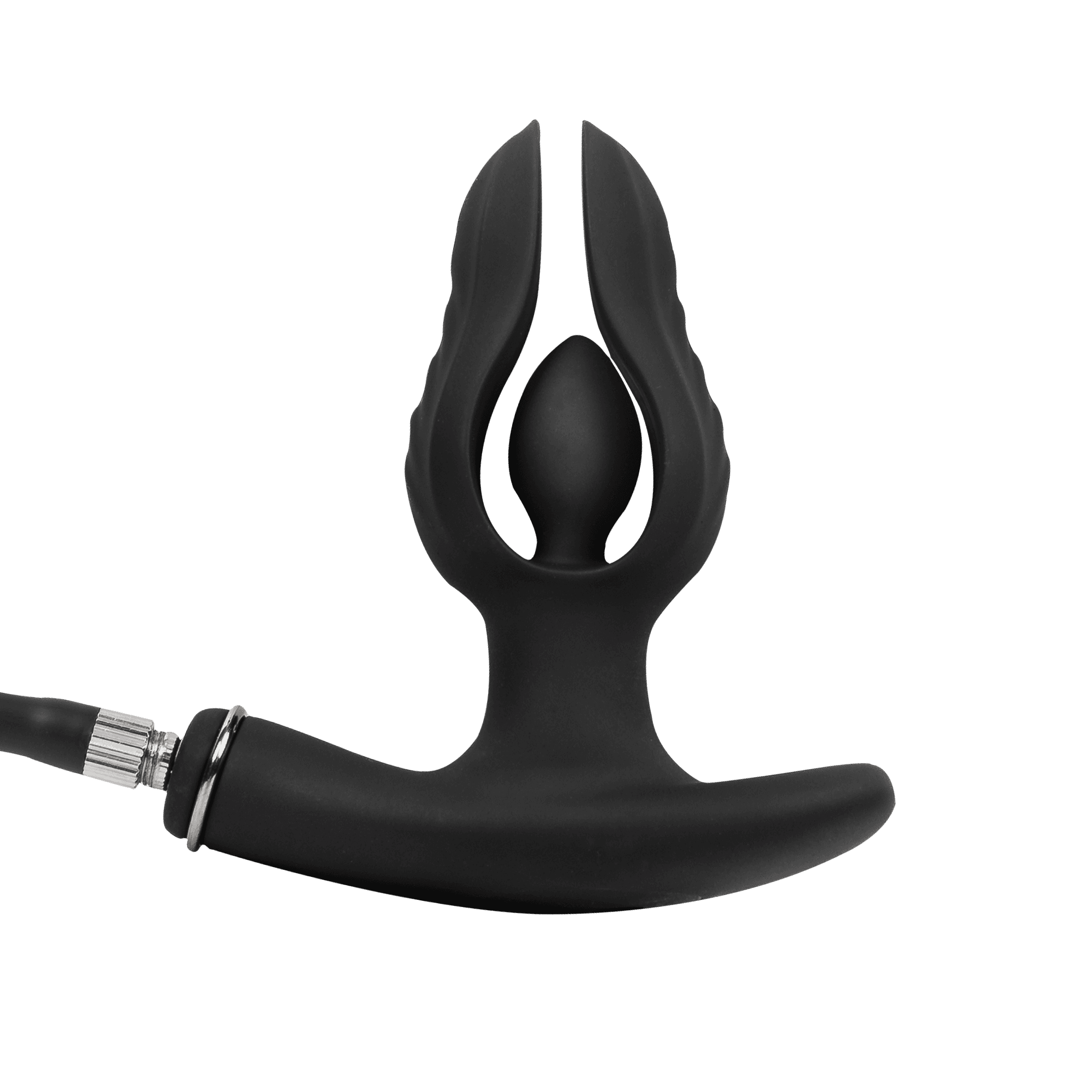 Rimba Electro Play - E-Stim Anale Plug met Pomp - Bipolair - Zwart 6