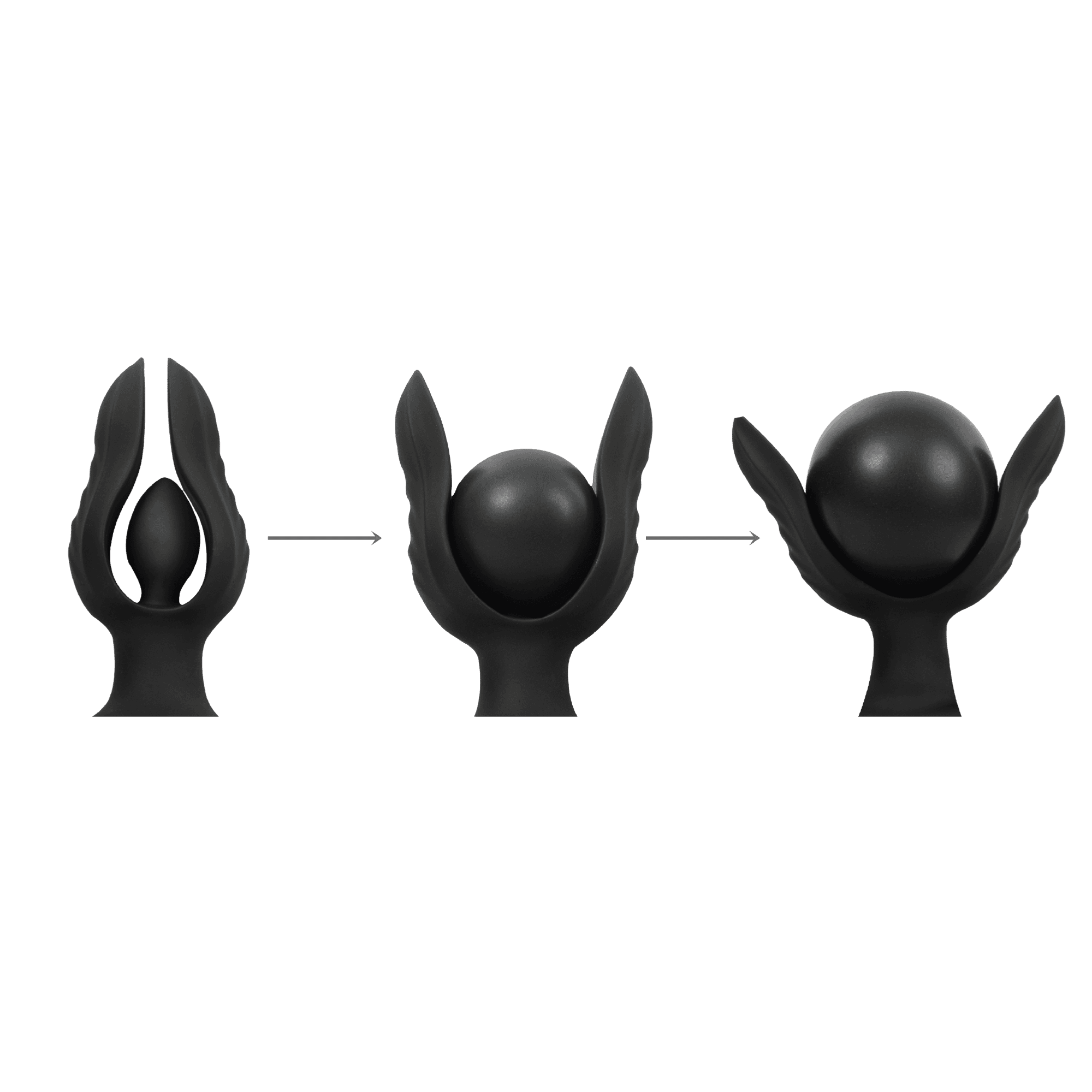 Rimba Electro Play - E-Stim Anale Plug met Pomp - Bipolair - Zwart 9