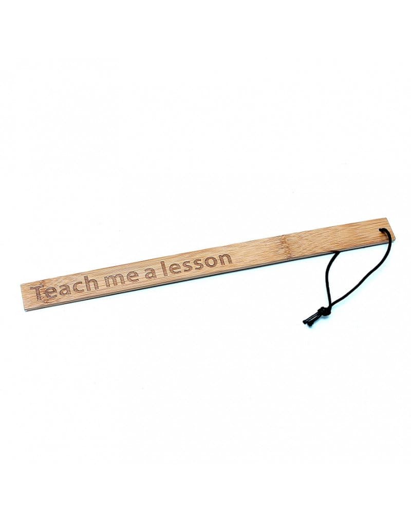 Rimba - Teach Me A Lesson - Bamboe Lineaal 1