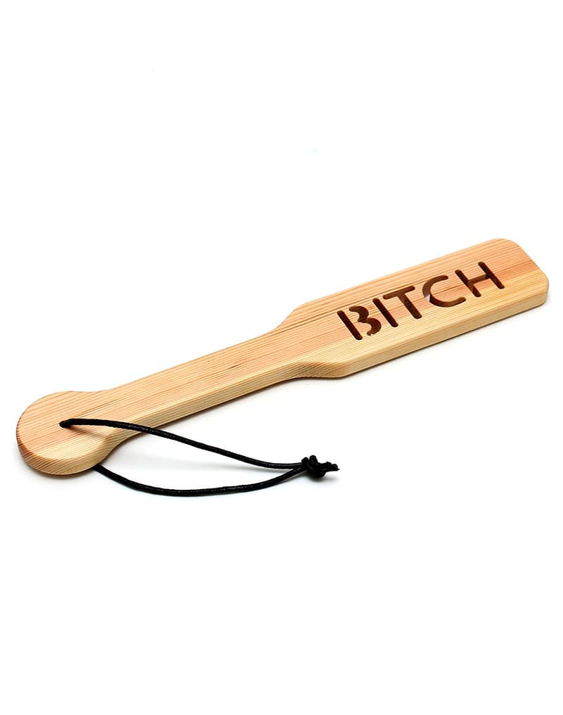 Rimba -Houten paddle 'BITCH' 1