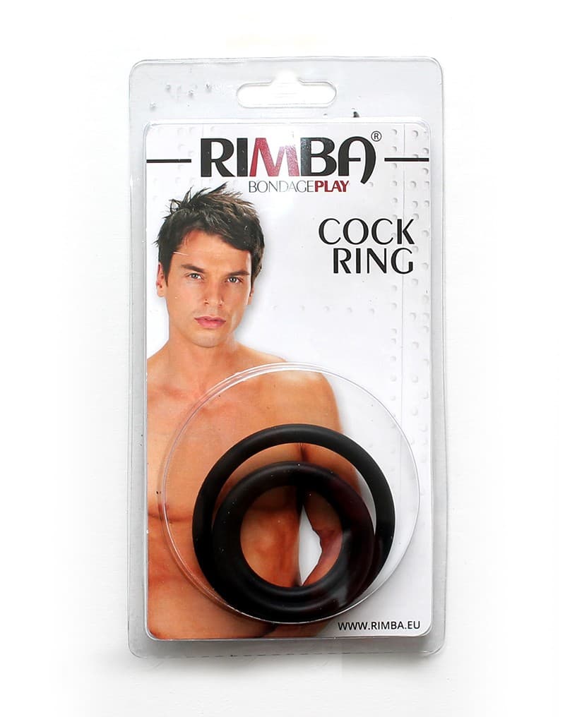 Rimba - Flexibele siliconen cockring-set (3 stuks) 2