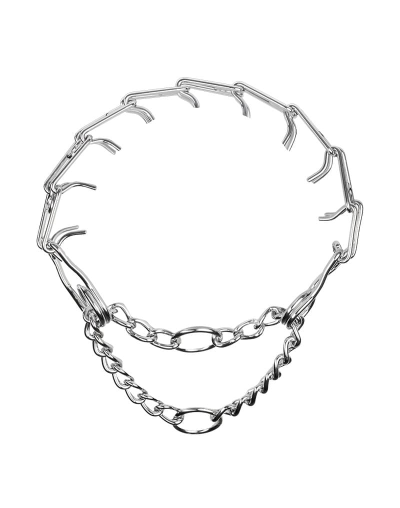 Rimba Bondage Play - Metalen halsband - Zilver 1