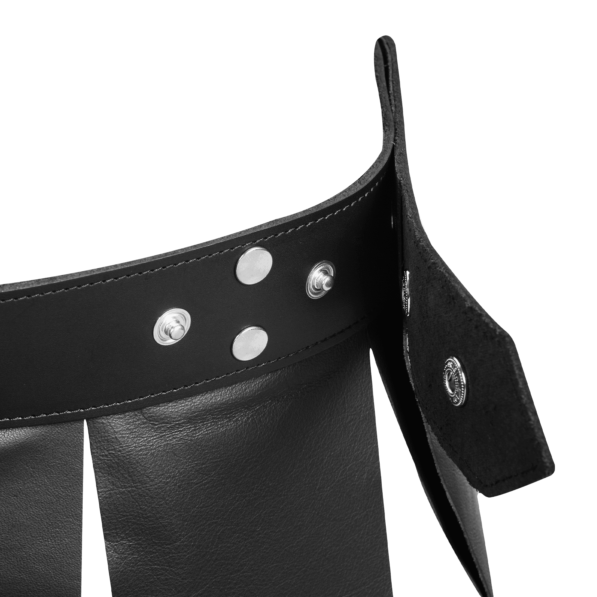 Rimba Bondage Play - Lederen Herenrok - Zwart 8