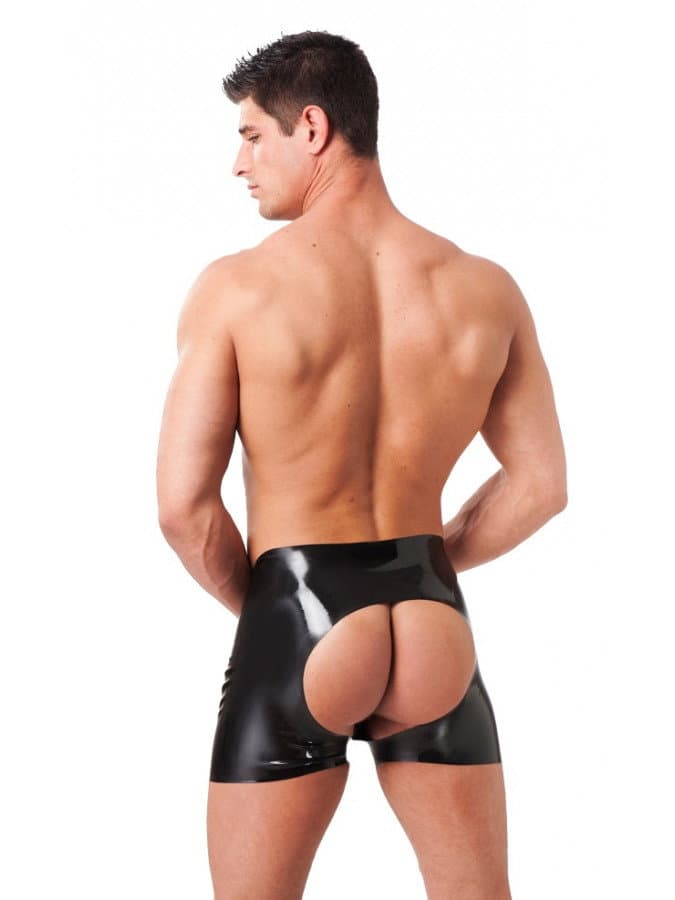 Rimba - Heren slip/shorts met open achterzijde