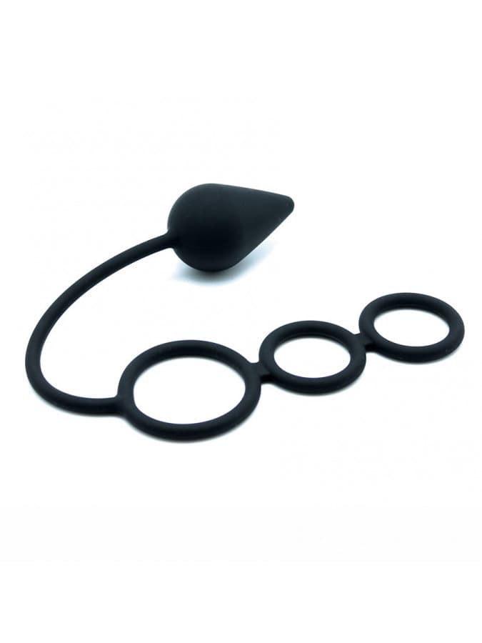 Rimba - Cockring met Anal Lock (art. 9133.4)