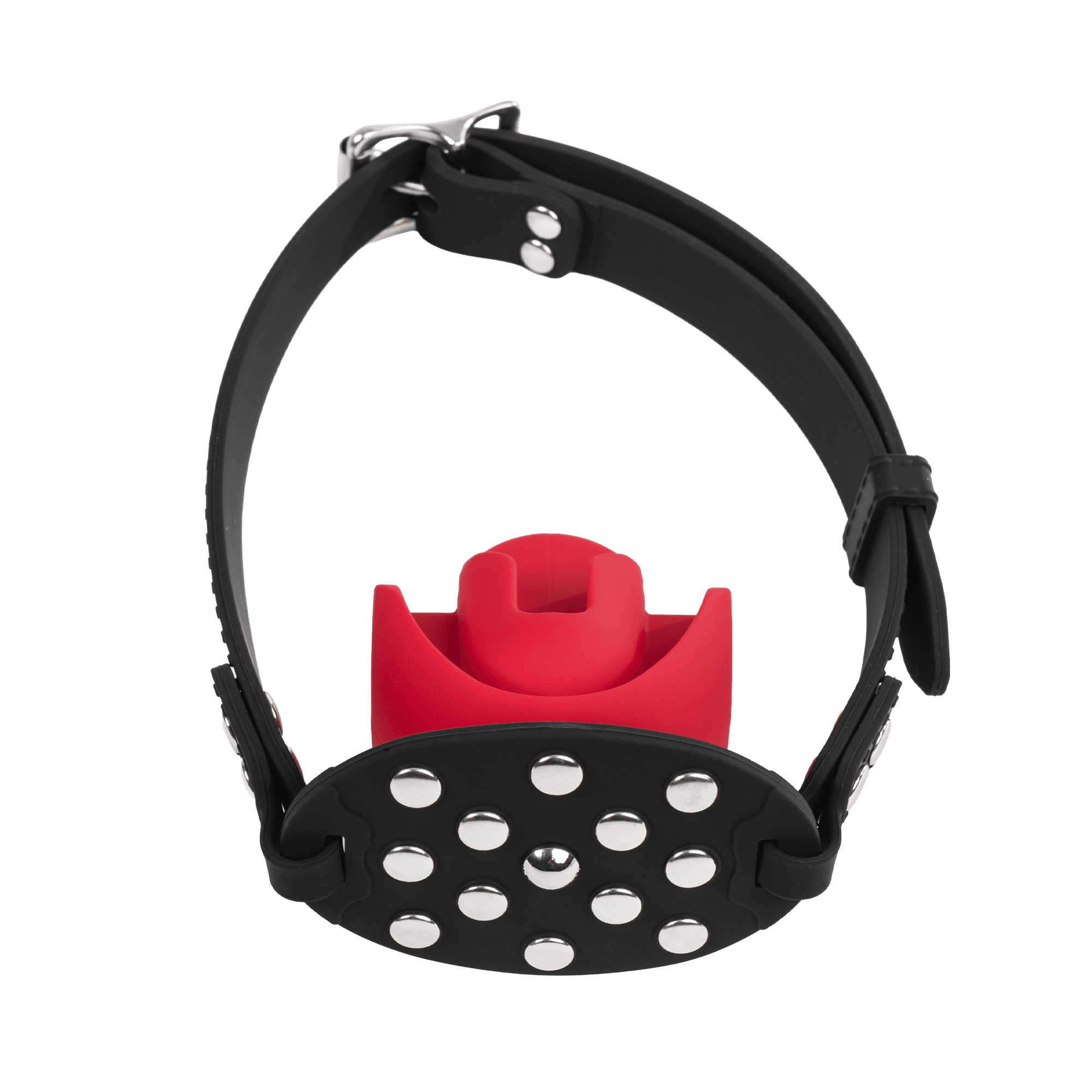 Rimba - Mondknevel met bit - Zwart/Rood 6