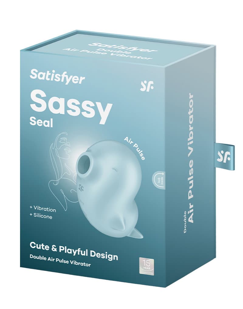 Satisfyer - Sassy Seal - Blauw 2